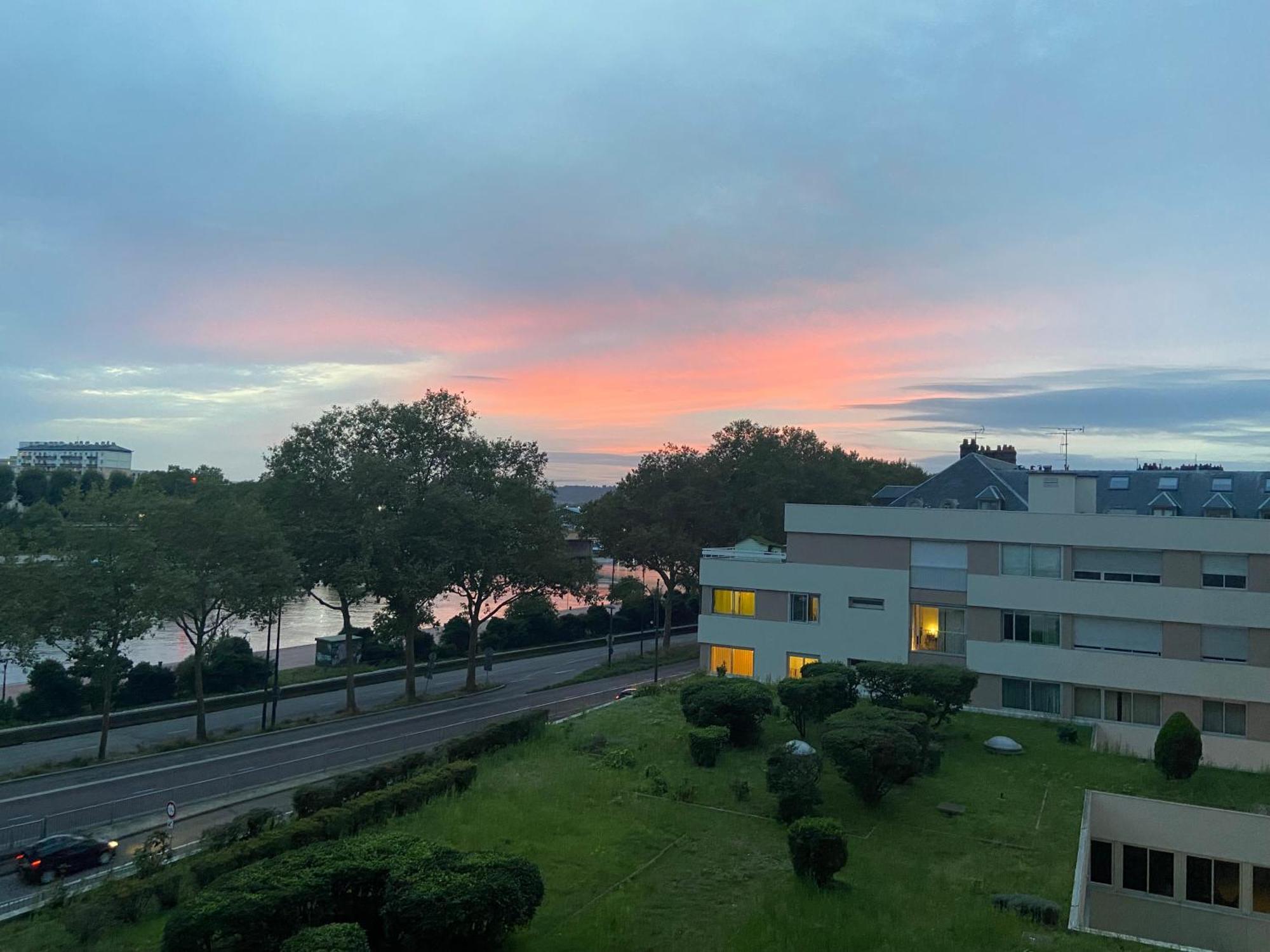 Studio Vue Sur Seine Rouen Exteriér fotografie